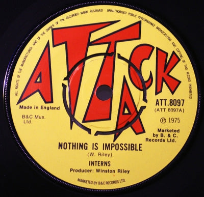 INTERNS / THE HARDY BOYS - Nothing Is Impossible / Black Out