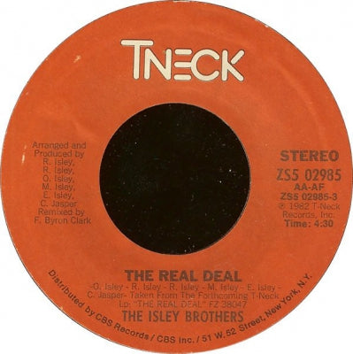 THE ISLEY BROTHERS - The Real Deal / Instrumental