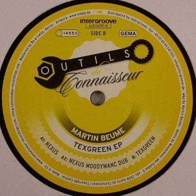 MARTIN BEUME - Texgreen EP