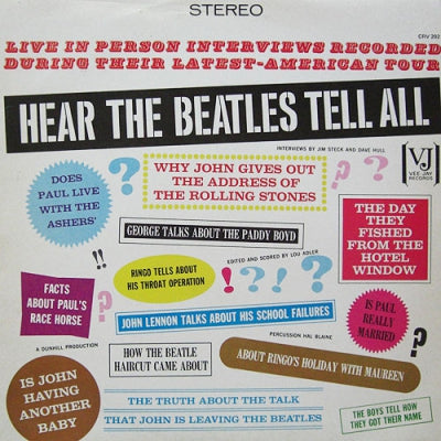 THE BEATLES - Hear The Beatles Tell All