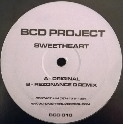 BCD PROJECT - Sweetheart