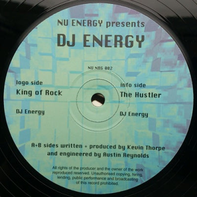 DJ ENERGY - King Of Rock / The Hustler