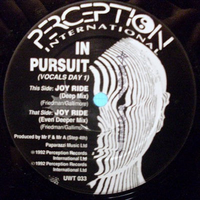 IN PURSUIT - Joy Ride