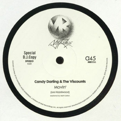 CANDY DARLING & THE VISCOUNTS - Movin'