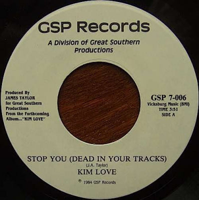 KIM LOVE - Stop You (Dead In Your Tracks)