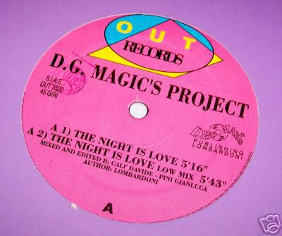 D.G MAGIC'S PROJECT - The Night Is Love