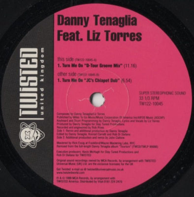 DANNY TENAGLIA FEAT. LIZ TORRES - Turn Me On