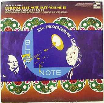 SIDNEY DEPARIS' BLUE NOTE JAZZMEN / JAMES P. JOHNSON'S BLUE NOTE JAZZMEN - Original Blue Note Jazz Volume II