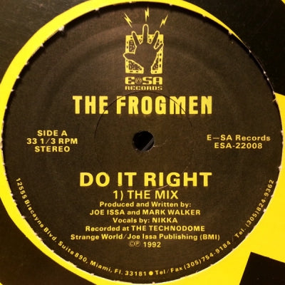 THE FROGMEN - Do It Right