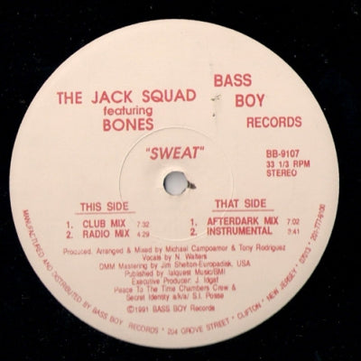 THE JACK SQUAD - Sweat