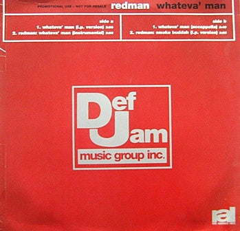 REDMAN - Whateva Man