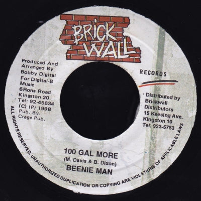BEENIE MAN - 100 Gal More