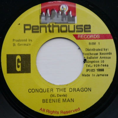 BEENIE MAN - Conquer The Dragon / Version