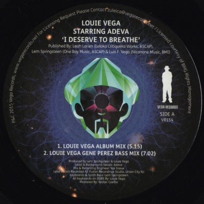 LOUIE VEGA STARRING ADEVA - I Deserve To Breathe