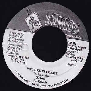 ZEBRA / PHANTOM - Picture Fi Frame / Woman Mad A Mi