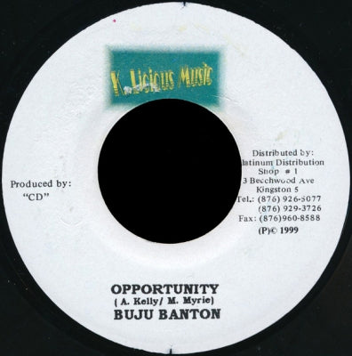 BUJU BANTON / U.T. DREAD - Opportunity / Two Law