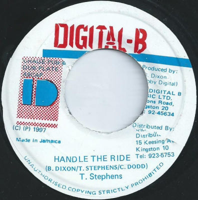 TANYA STEPHENS - Handle The Ride