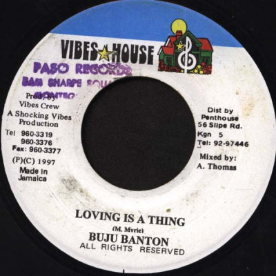 BUJU BANTON - Loving Is A Thing
