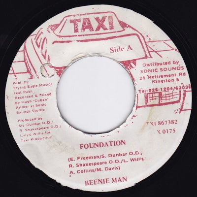 BEENIE MAN - Foundation