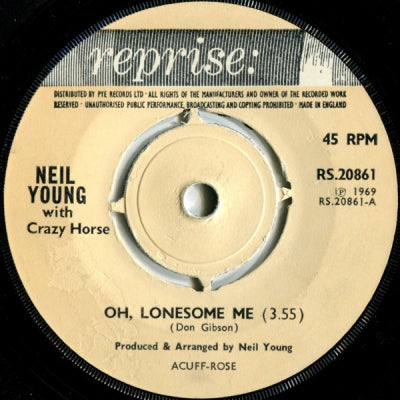 NEIL YOUNG WITH CRAZY HORSE - Oh, Lonesome Me