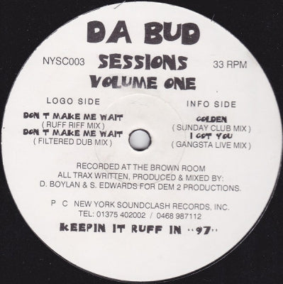 DEM 2 - Da Bud Sessions Volume One