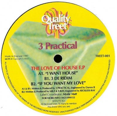3 PRACTICAL - The Love Of House E.P