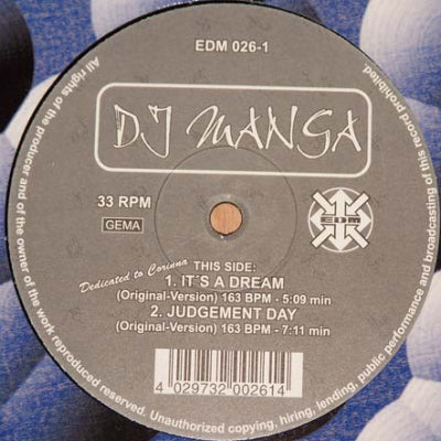 DJ MANGA - It's A Dream