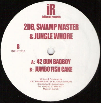 2DB, SWAMP MASTER & JUNGLE WHORE - 42 Gun Badboy / Jumbo Fish Cake