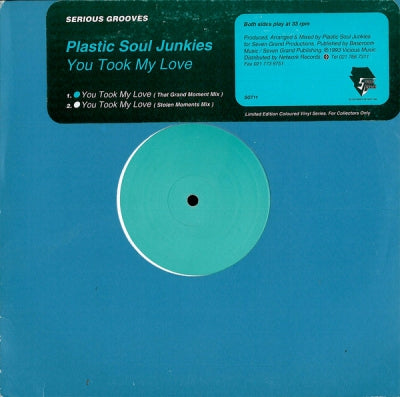 PLASTIC SOUL JUNKIES - You Took My Love