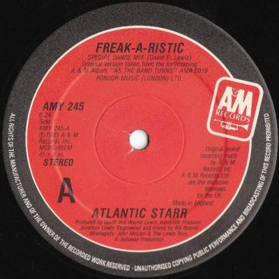 ATLANTIC STARR - Freak-A-Ristic / Circles
