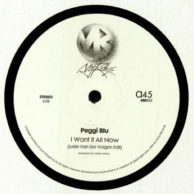 PEGGI BLU / GREGG DIAMOND - I Want It All Now / This Side Of Midnight