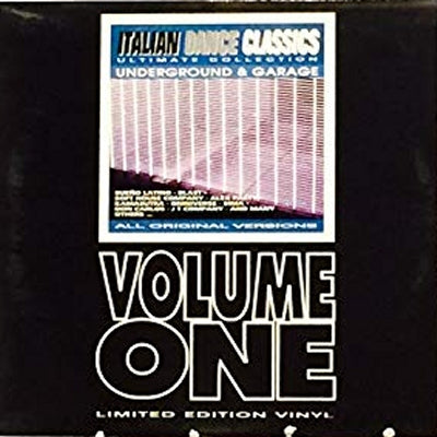 VARIOUS - Italian Dance Classics - Underground & Garage Volume One