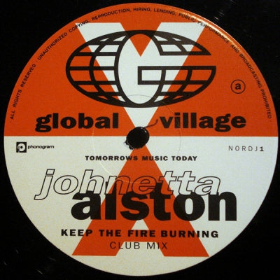 JOHNETTA ALSTON - Keep The Fire Burning