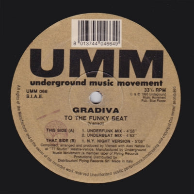 GRADIVA - To The Funky Beat