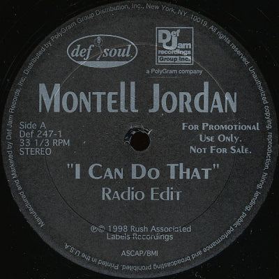MONTELL JORDAN - I Can Do That
