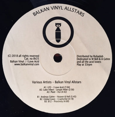 VARIOUS - Balkan Vinyl Allstars