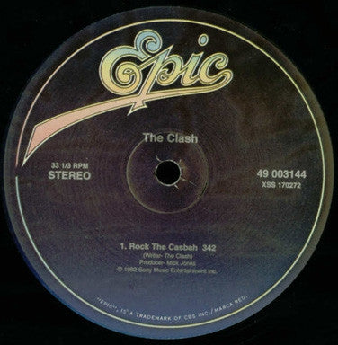 THE CLASH - Rock The Casbah