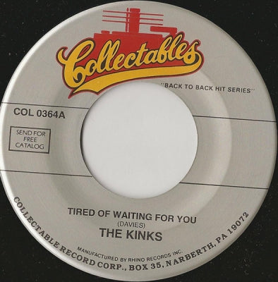 THE KINKS - Tired Of Waiting For You / All Day And All Of The Night