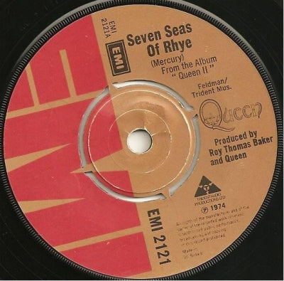 QUEEN - Seven Seas Of Rhye / See What A Fool I've Been