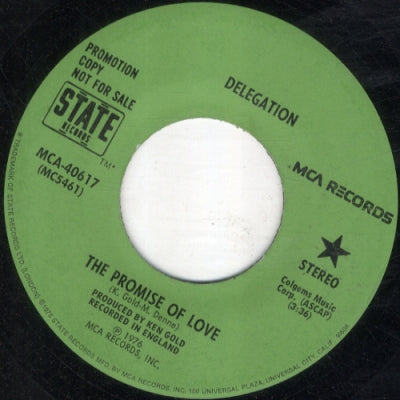 DELEGATION - The Promise Of Love