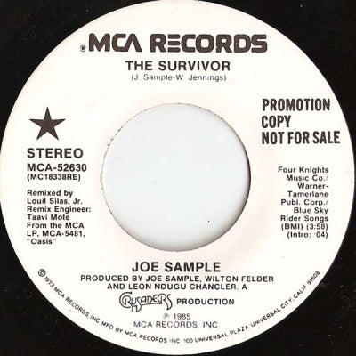 JOE SAMPLE - The Survivor