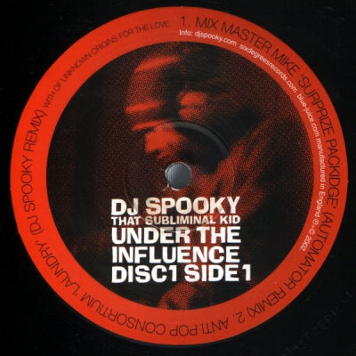 DJ SPOOKY THAT SUBLIMINAL KID - Under The Influence