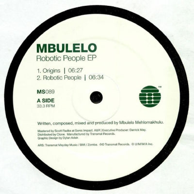 MBULELO - Robotic People EP