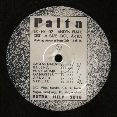 PALTA - Anden Plade