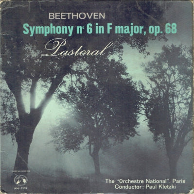 BEETHOVEN, THE "ORCHESTRE NATIONAL", PARIS, PAUL KLETZKI - Symphony N° 6 In F Major, Op. 68 (Pastoral)