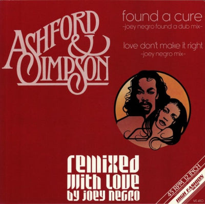 ASHFORD & SIMPSON - Found A Cure / Love Don't Make It Right