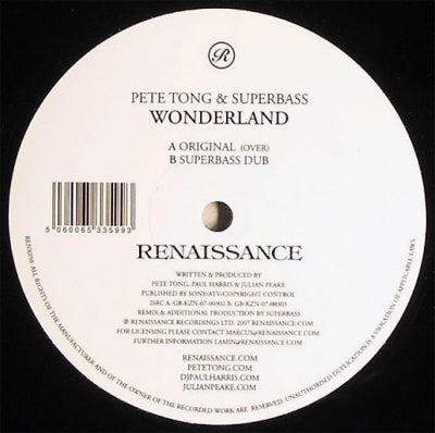 PETE TONG & SUPERBASS - Wonderland