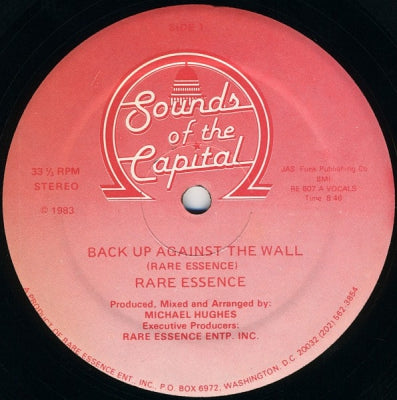 RARE ESSENCE - Back Up Against The Wall