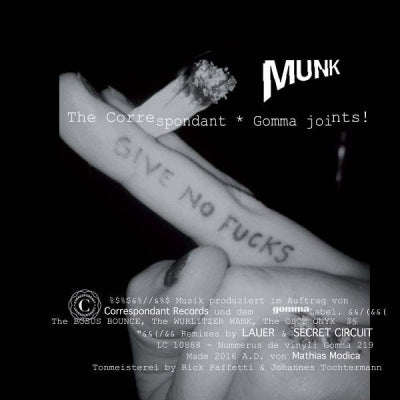 MUNK - The Correspondant Gomma Joints