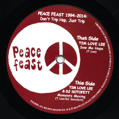 TIM LOVE LEE & DJ SOTOFETT - Moments Moving / Sow Mo Hope